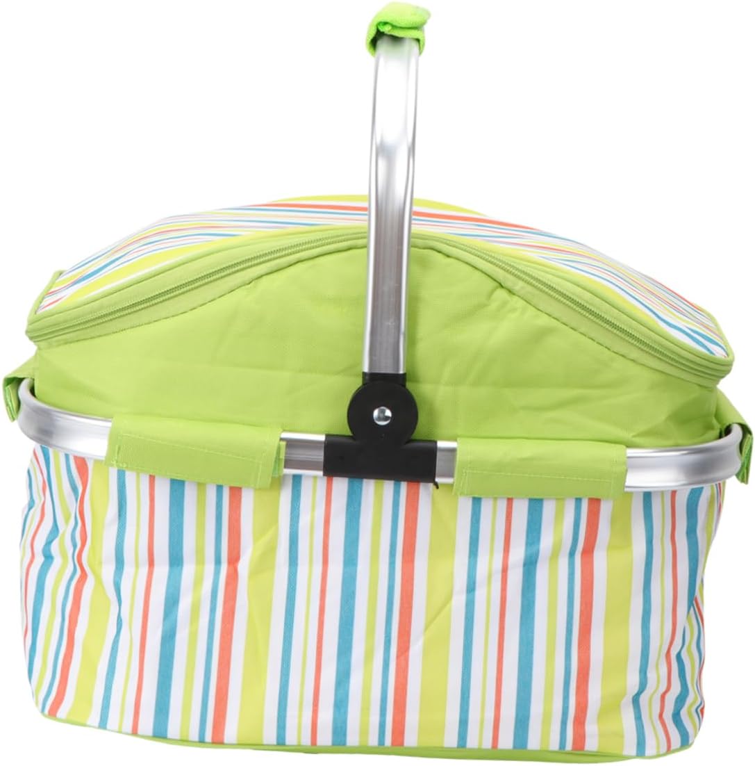 Happyyami bogo tote bag handbags lunch bag insulated picnic basket large Insulated Picnic Bag outdoor cooler bag of holding beach tote lunch tote bag lunch tote insulated barbecue blanket