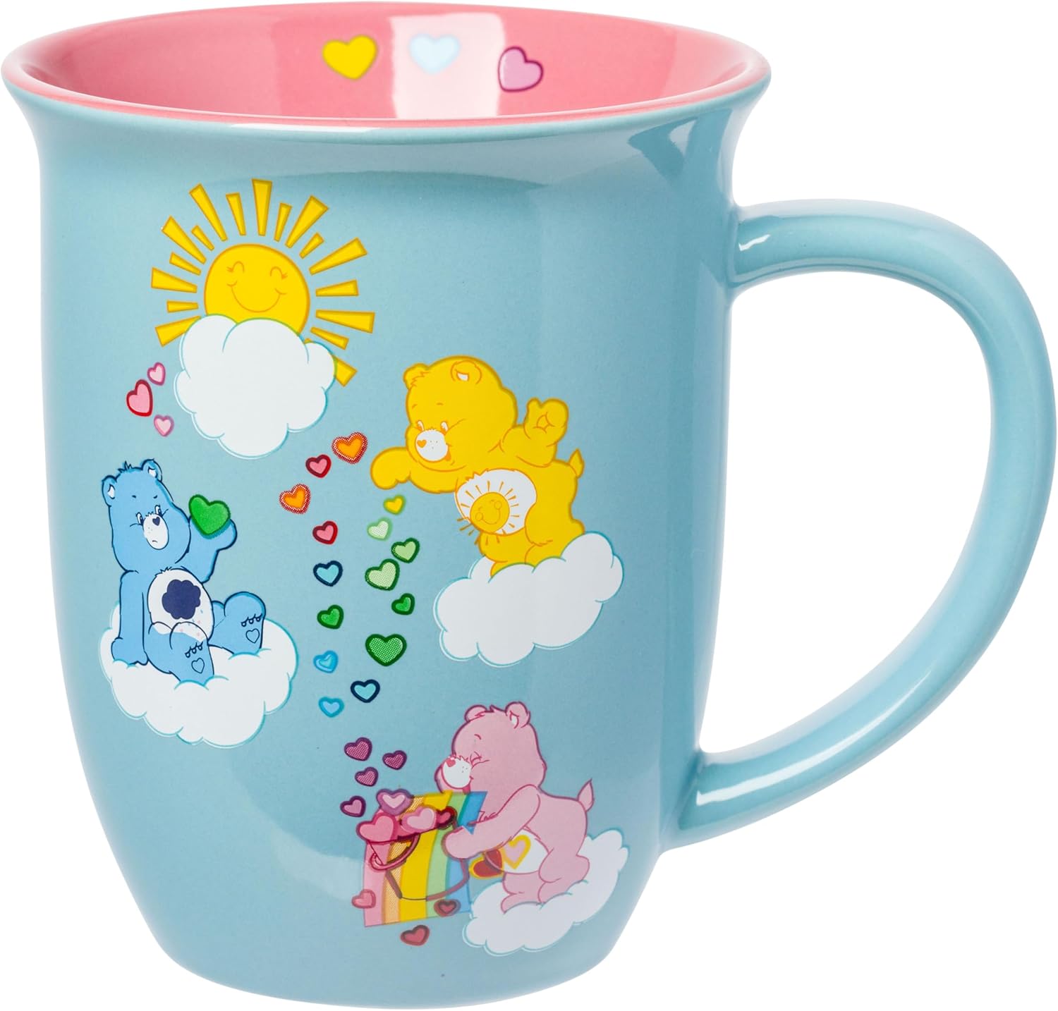 Taza de cerámica Care Bears 16 onzas Blue/Multi miniatura 5