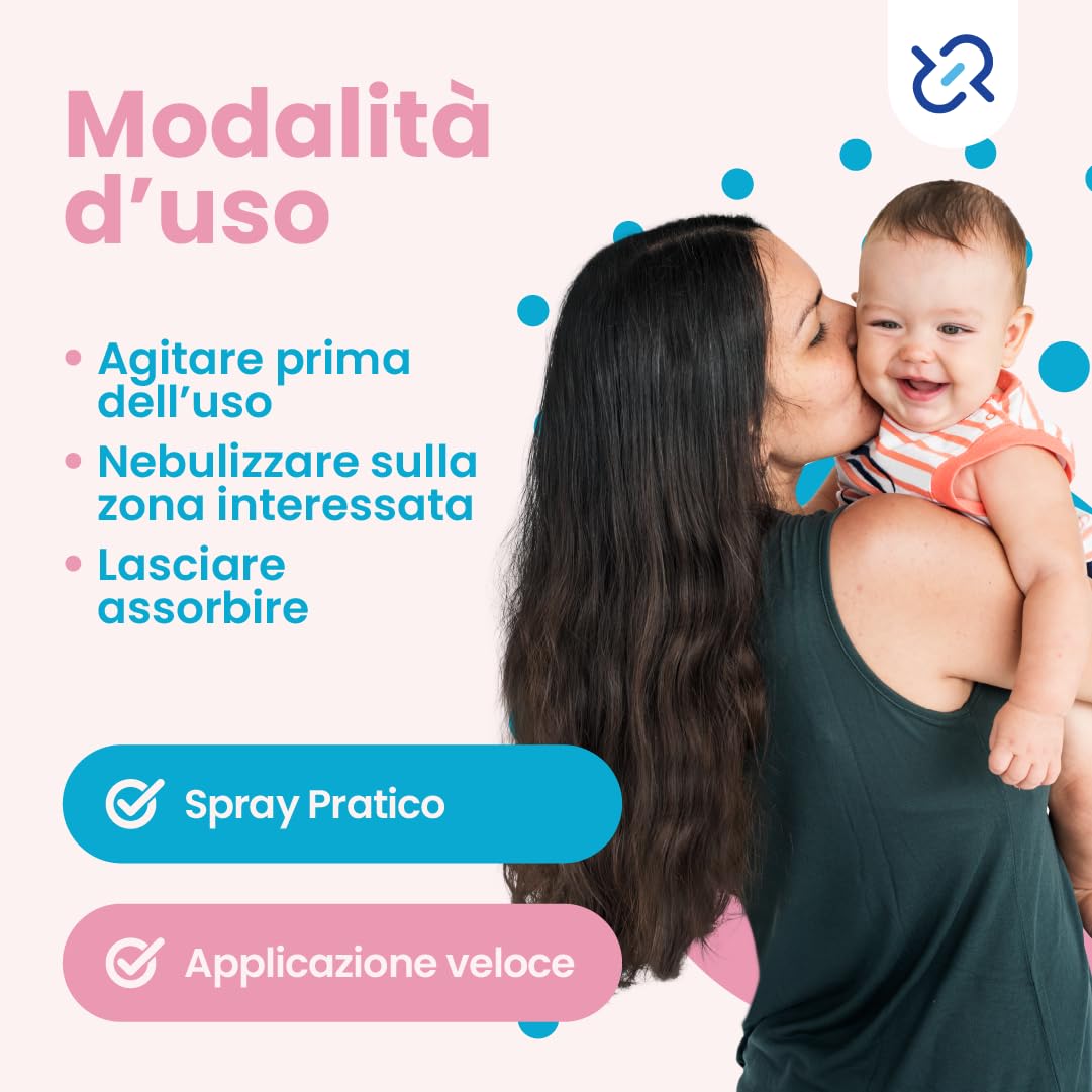Zinco Skin 100 ml Cambio Pannolino Ossido di Zinco Olio di Argan Tea Tree Oil Made in Italy