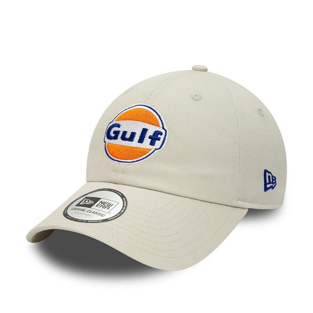New EraMclaren Gulf F1 Strapback Baseball Cap Beige