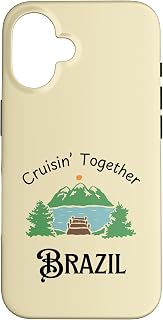 Cruisin' Together Brazil Vacation Brazil Case for iPhone 16