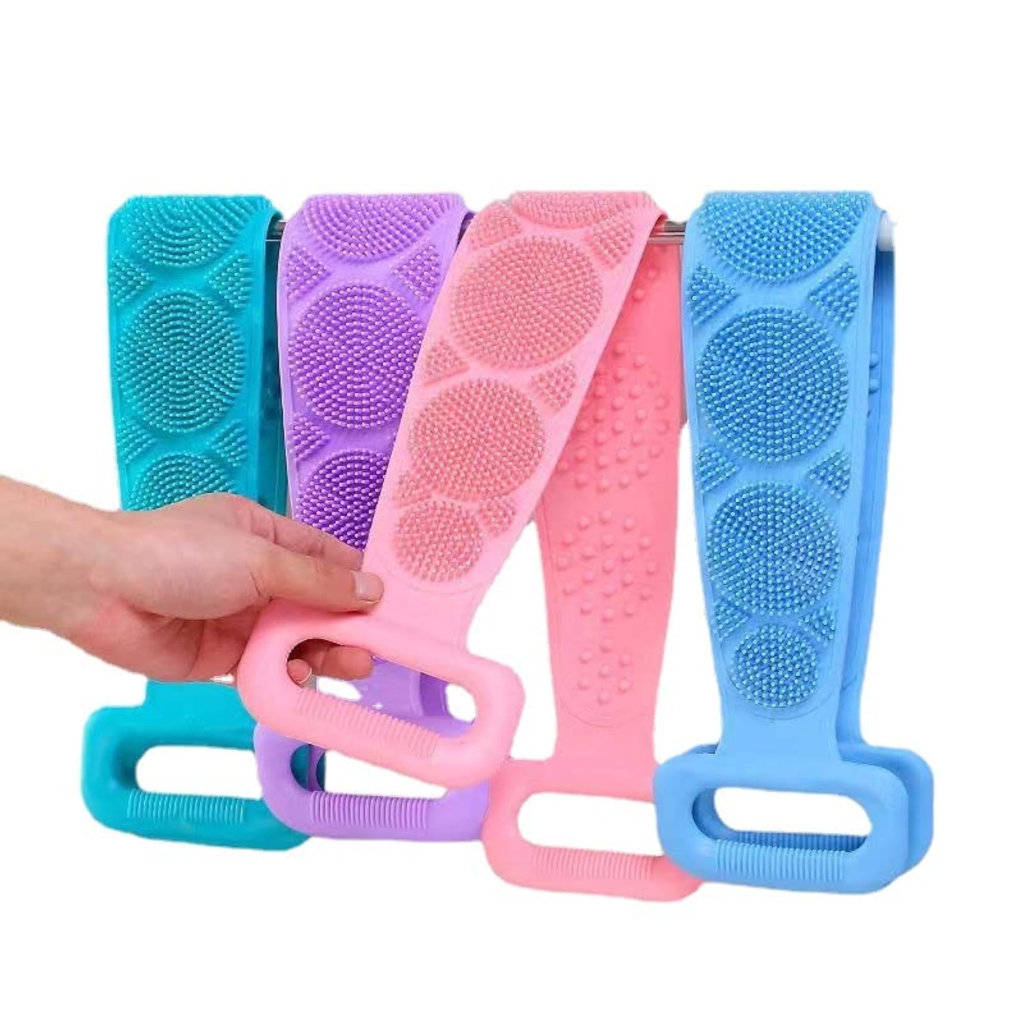 Silicone Bathing Brush Exfoliating Back Scrubber
