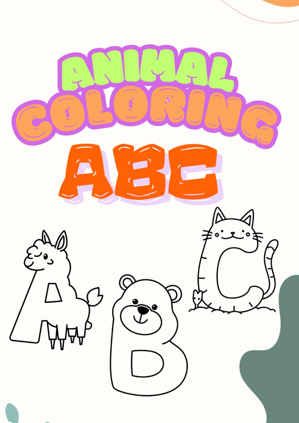 ABC Animal Alphabet Coloring Book for Kids