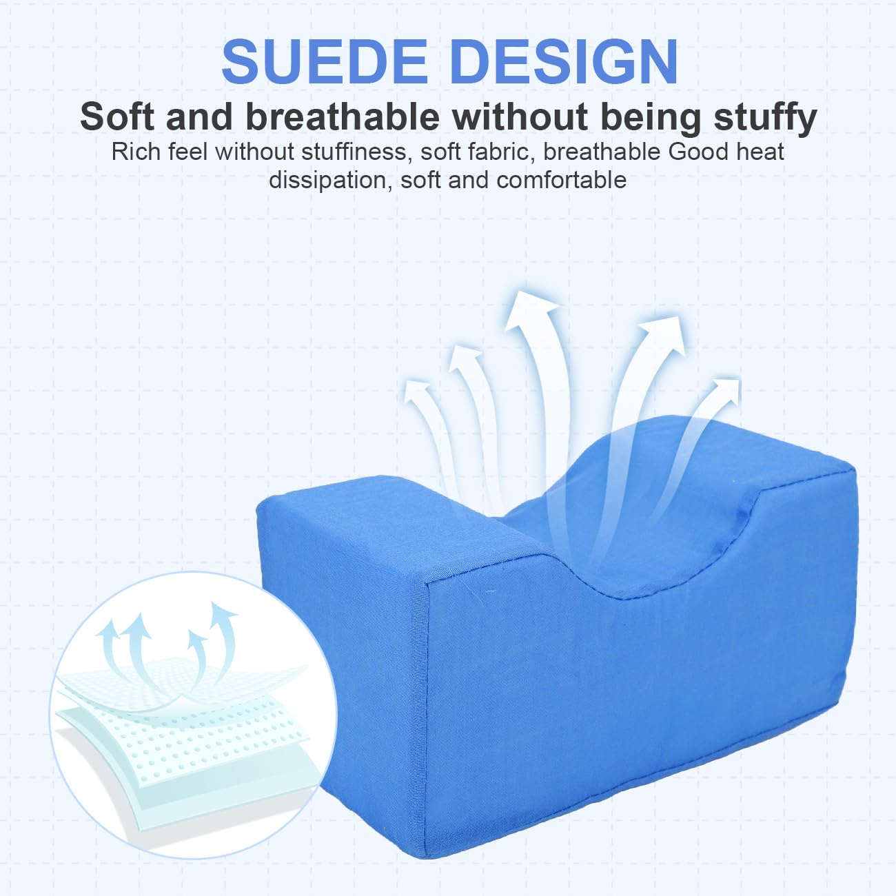 2 cojines protectores de talón, almohada de soporte para pies, cojín de apoyo de mano, protectores de talón, cojín para aliviar el dolor, almohadillas protectoras de talón para úlceras por presión en