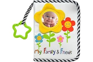 ABCKEY My Family And Friends Baby Photo Album