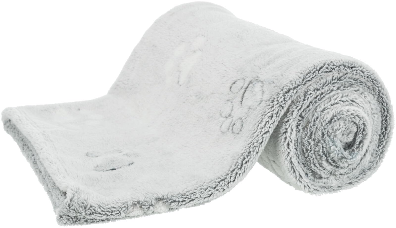 Nando Blanket, Soft Fleece, 150 × 100 cm, Light Grey