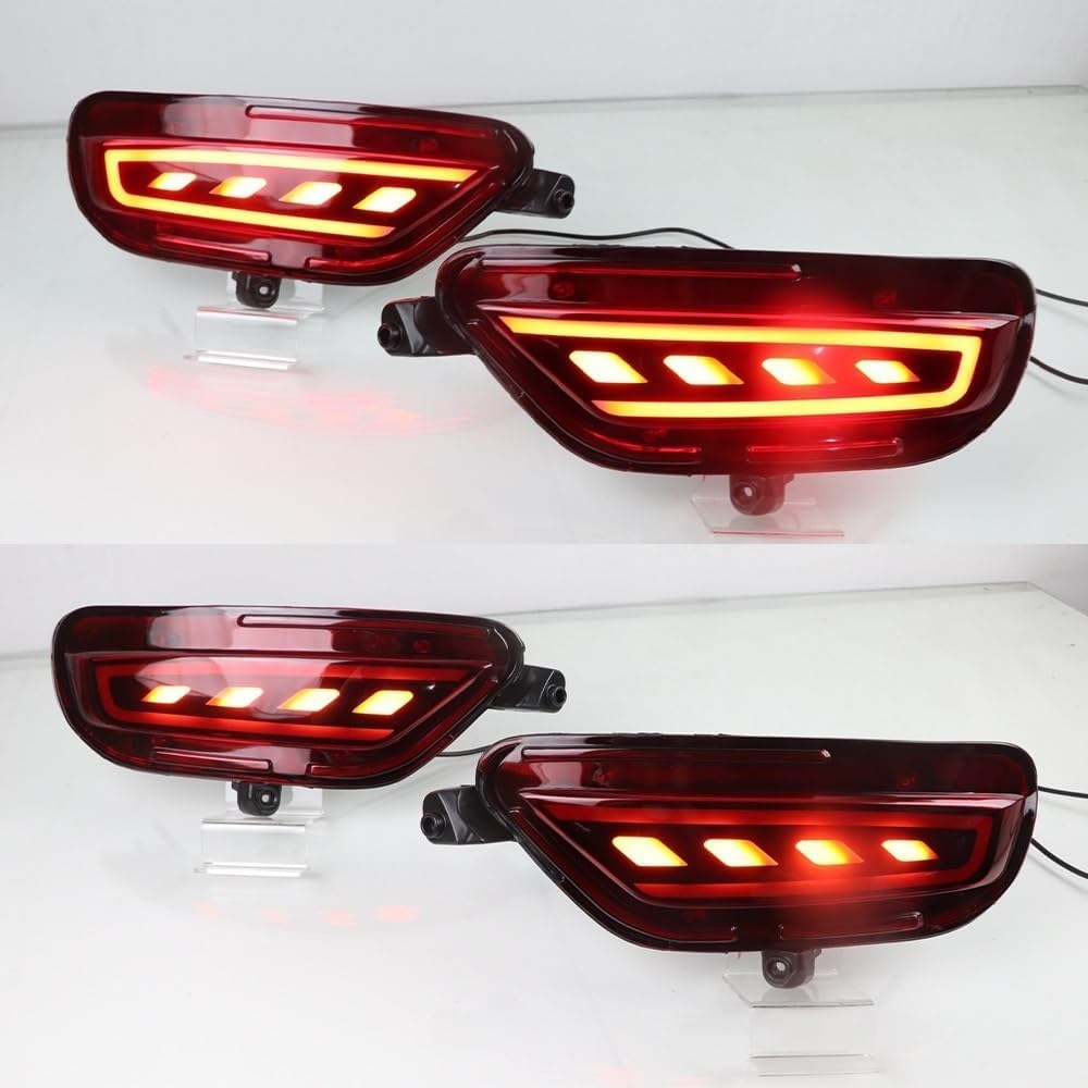 Car taillight Cover 2Pcs for Mazda CX5 CX5 2017 2018 2019 2020 2021 Rear Reflector Taillight Fog Lamp Rear Bumper Light Brake Light Turn for Signal Car Rear Lamps