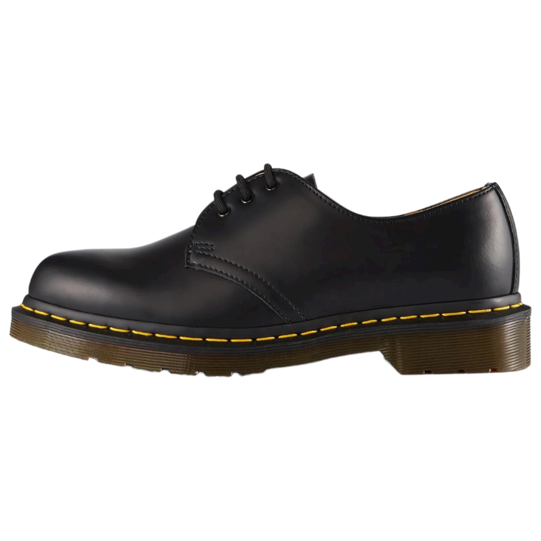 unisex 1461 oxford,black smooth (6 uk/m 7- w 8 m us)
