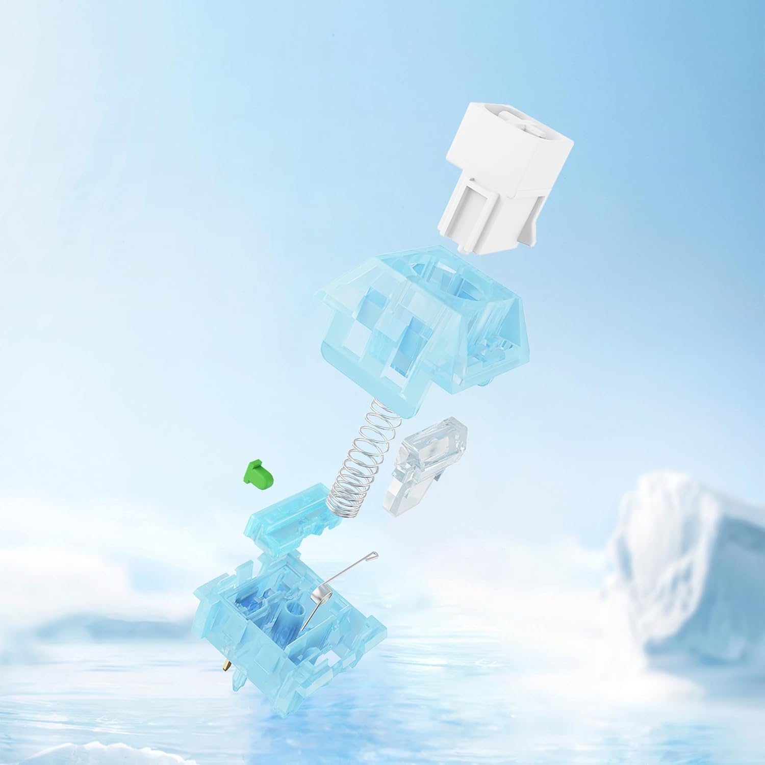 Amazon.com: Kailh Arctic Fox Switch Clicky Mechanical Switch