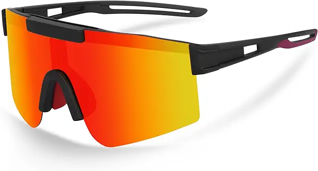 Pit Viper Cycling Glasses - Polarised Sports Sunglasses with UV400 Protection