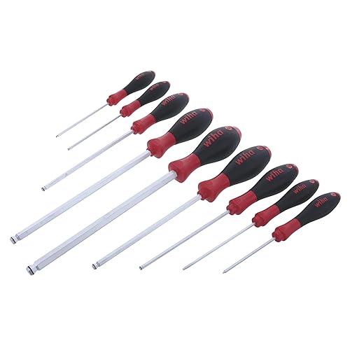 Wiha 36790 - Controlador hexagonal de extremo de bola métrico MagicRing de 9 piezas