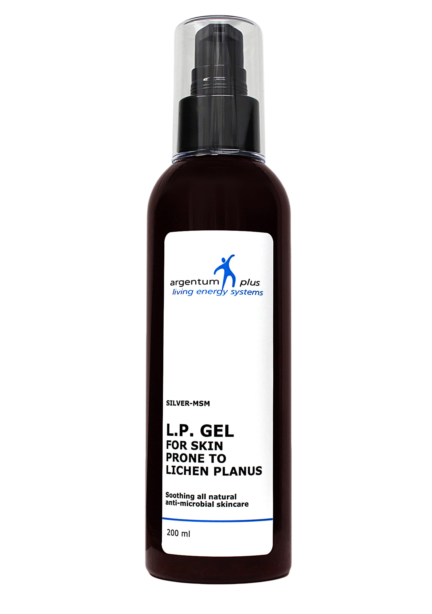 Silver-MSM Lichen Planus Gel 200 ml | For skin prone to Lichen Planus