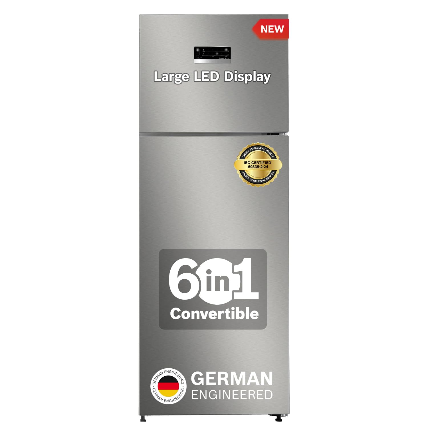 Bosch 243L 3 Star Inverter Frost Free Double Door Refrigerator