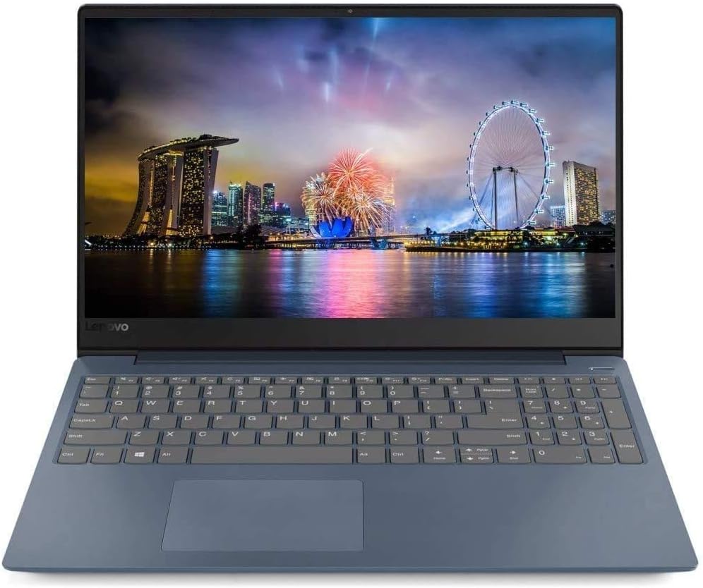 Lenovo IdeaPad 3 15.6" HD Laptop PC, Intel 10th Gen Core i3-1005G1 CPU, 8GB DDR4 RAM, 256GB SSD, Camera, WiFi, Bluetooth,Windows 10 S Mode - Abyss Blue- 1-Year McAfee