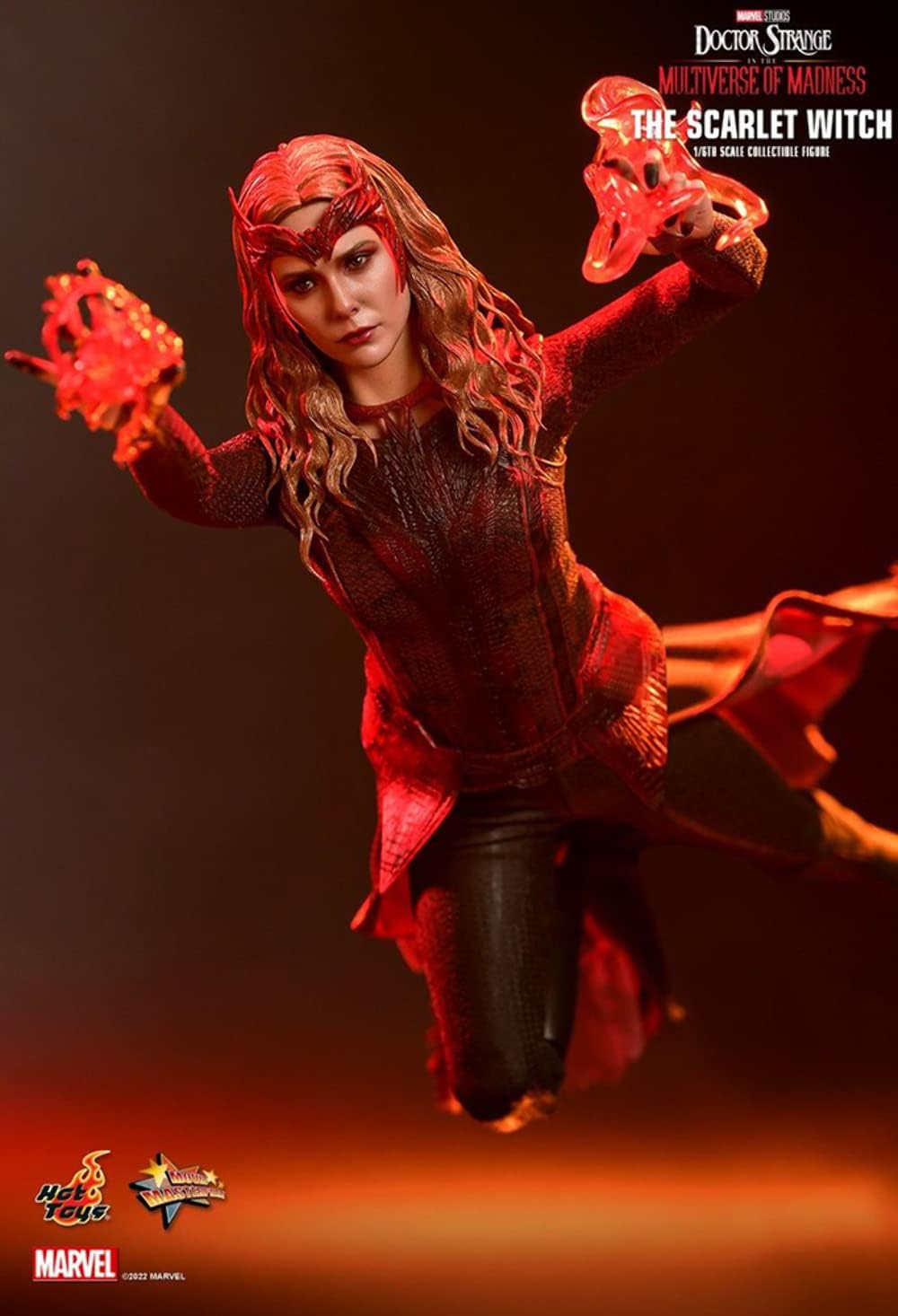 Hot Toys Doctor Strange in The Multiverse of Madness Figurine Movie Masterpiece 1/6 The Scarlet Witch 28 cm