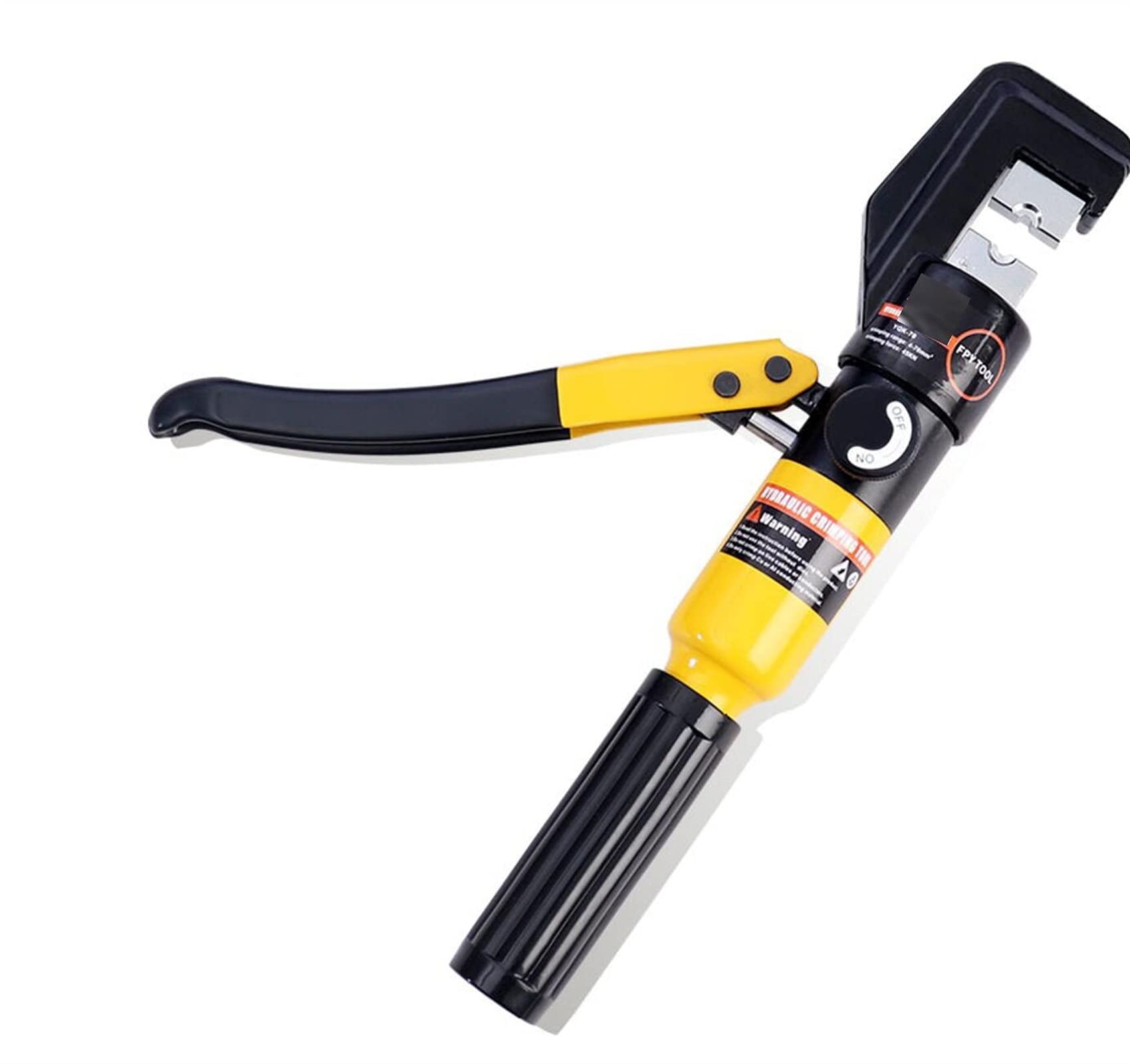 Hydraulic Crimping Tool Hydraulic Wire Battery Cable Lug Terminal Crimper Crimping Tool with 9 Pairs of Dies