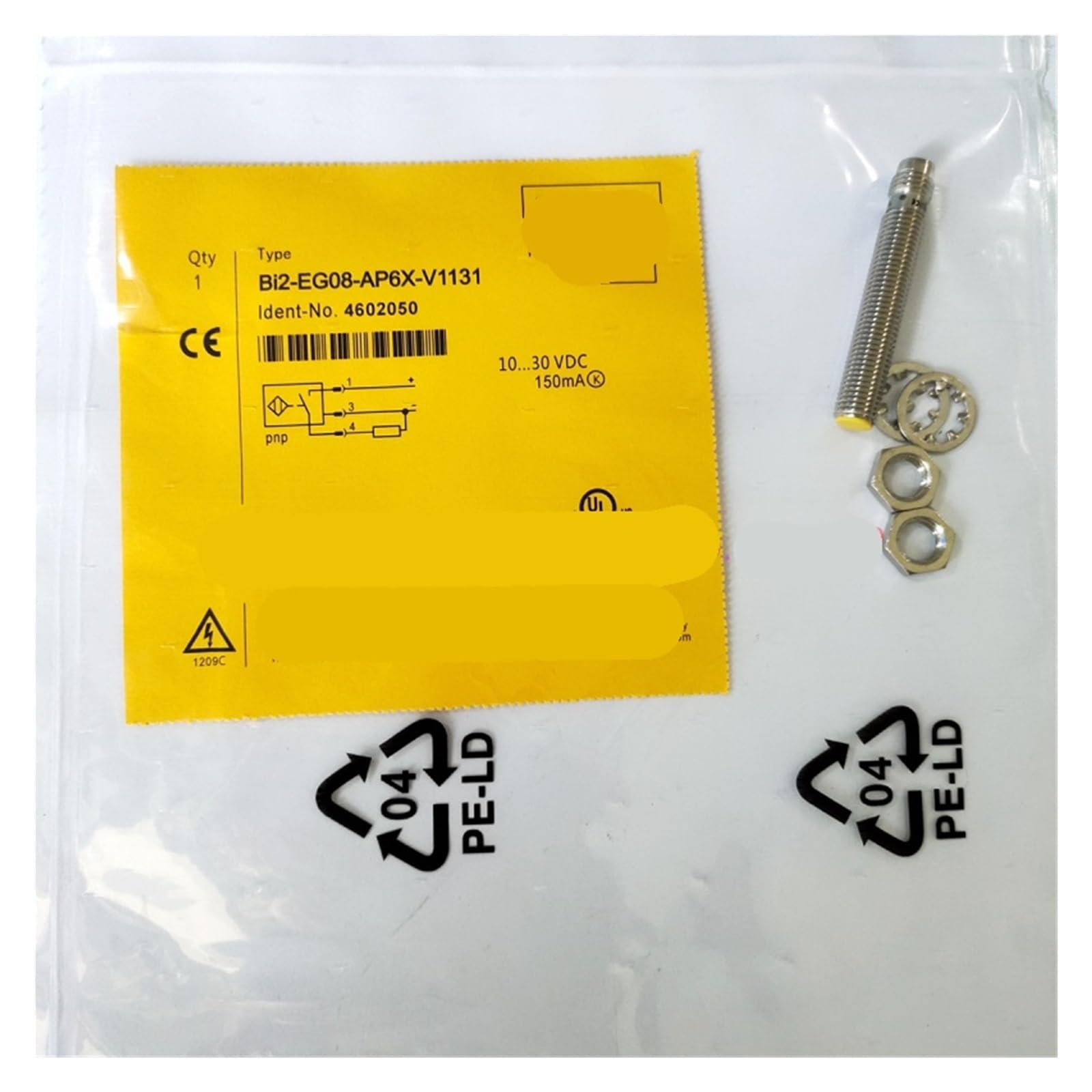 JHPWKRMU 1PCS BI2-EG08-AP6X-V1131 BI2-EG08-AN6X-V1131 Proximity Switch Sensor(BI2-EG08-AP6X-V1131)