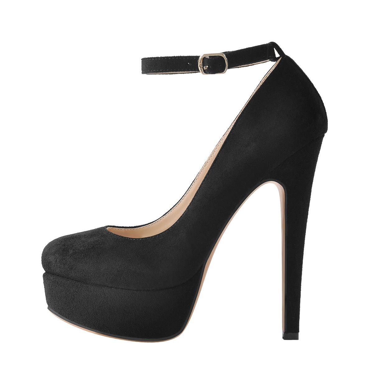 Richealnana Women's Double Platform Stiletto High Heel Pumps