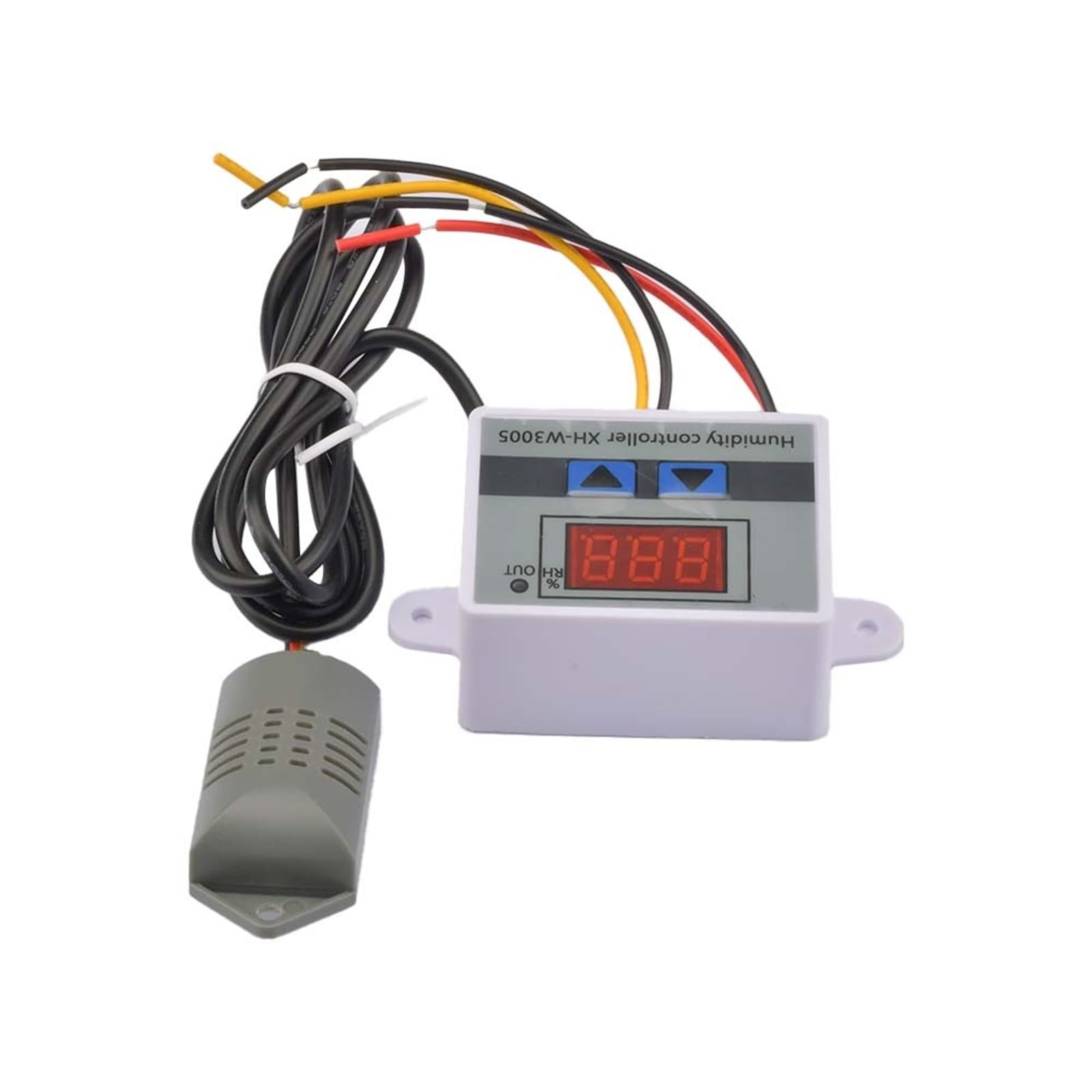 Controlador de humedad digital XH-W3005, 12 V, 24 V, 220 V, higrómetro, regulador de humedad y sensor de humedad.(AC 110-220V 1500W)