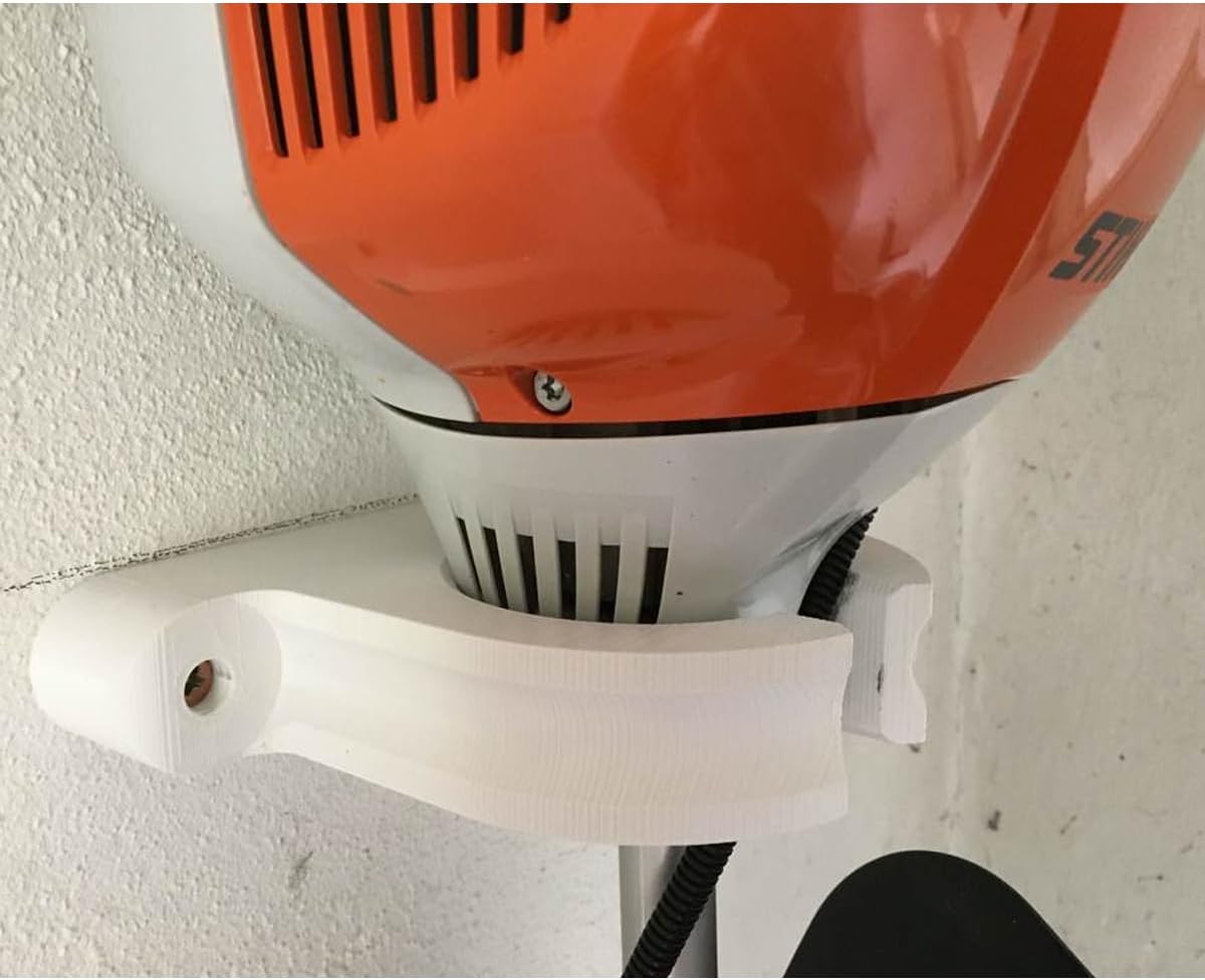 for Stihl FS240 String Trimmer Wall Mount Bracket - Heavy-Duty Storage Holder with Included Hardware, Garage & Shed Organization Solution (red)