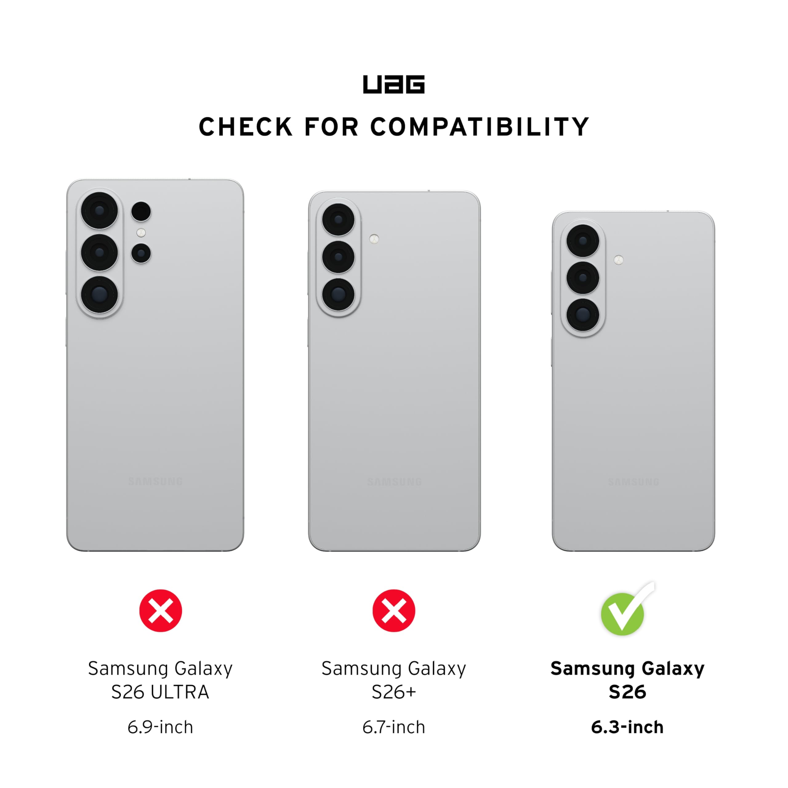 Urban Armor Gear Funda Protectora Galaxy S26