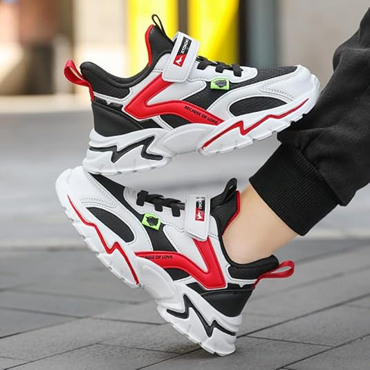 Scarpe Da Basket Bambini Hixingo - Sportive, Antiscivolo, Traspiranti Per Corsa E Gioco - Foto 5