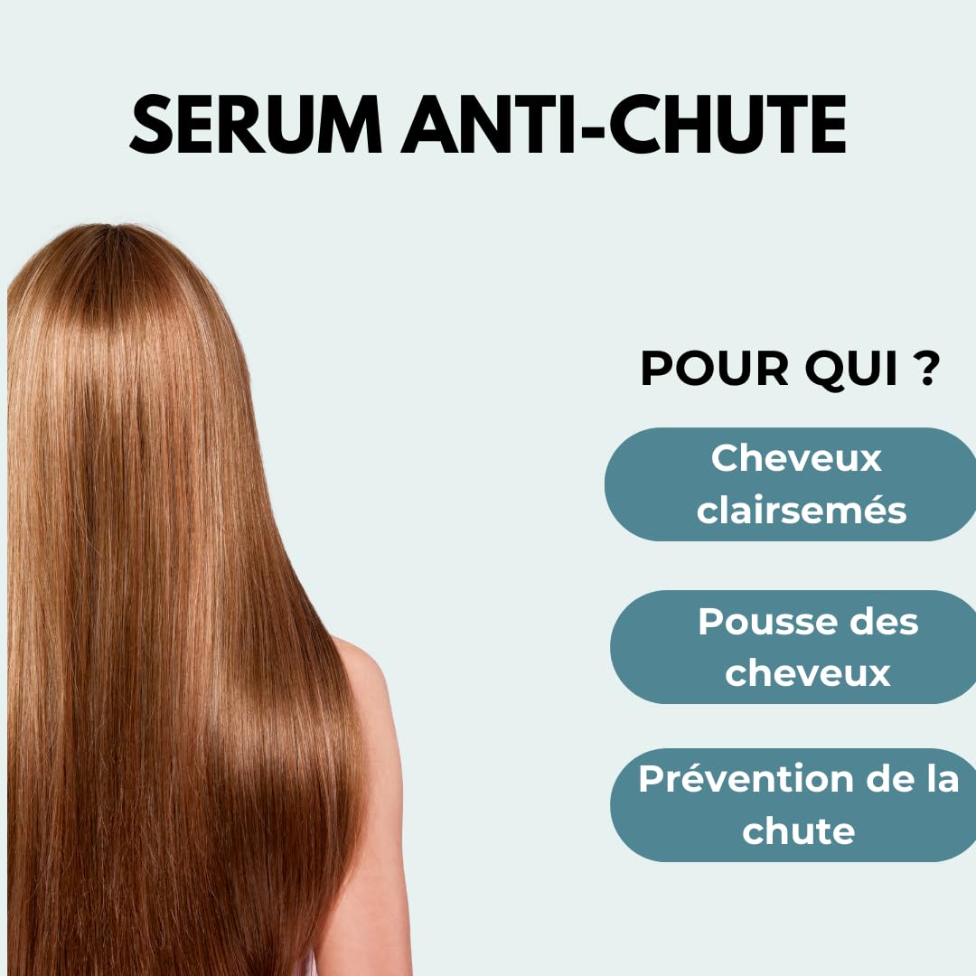 Caditar Sérum Antichute • Ralentir la chute des cheveux • Flacon 100ml • 50 jours de cure • 98% d'ingrédients d'origine naturelle • Fabriqué en France par LABORATOIRES PHARMA-RECHERCHE