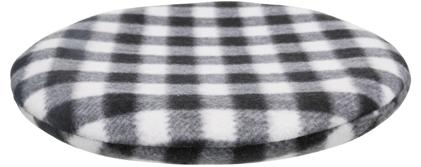 TRIXIE Wärmekissen für Mikrowelle - schwarz/weiß ø 26 cm