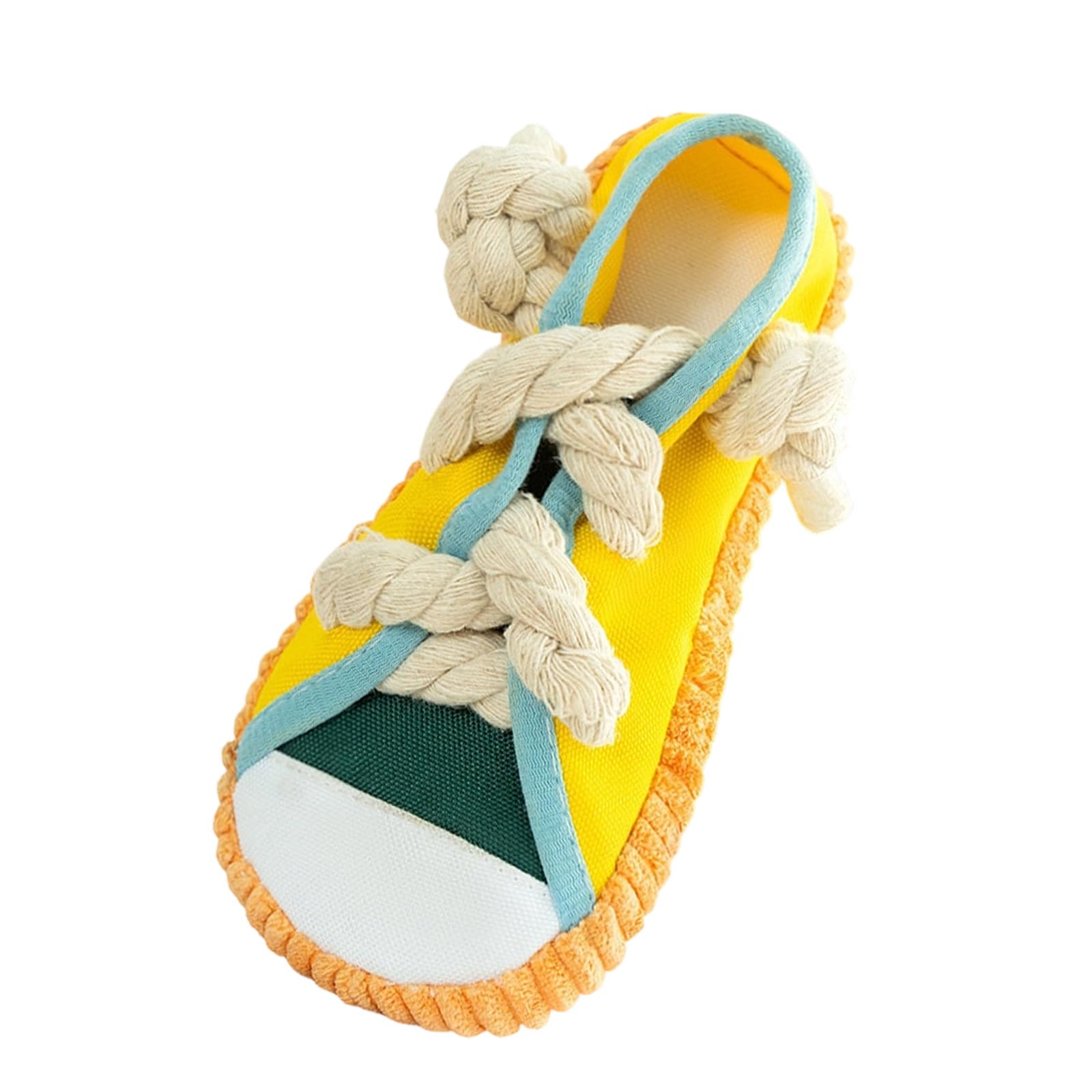 LUCKGONI Dog Chew Toy Shoe With Squeaky Sound and Pull For Small to Mediums Size Breeds Indoor Outdoor Entertainment