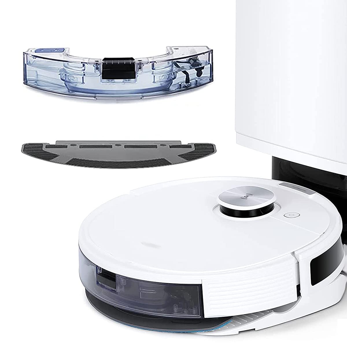 Zertylre Water Tank and Tray Bracket Replacement Parts Compatible with ECOVACS DEEBOT N10/N10+/ N8+ /N8 Robtic Vacum Cleaner Accessories Kit (Water Tank)