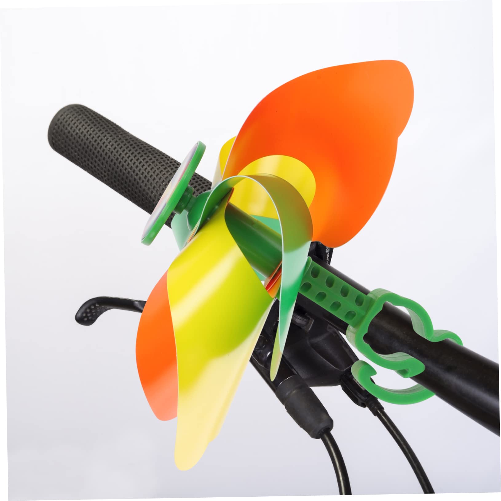 Abaodam 1Set Handlebar Streamers for Bikes and Scooters Fun Pinwheel Ribbons to Decorate with Vibrant Colors Present for Boys and Easy to Install and Enjoy