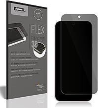dipos FLEX Privacy Privacy Film Matte Suitable for Oppo Find X8 Pro Screen Protector with 100% Display Cover, Fingerprint Compatible, Case-Friendly, Full Cover, Privacy Screen Filter 2way