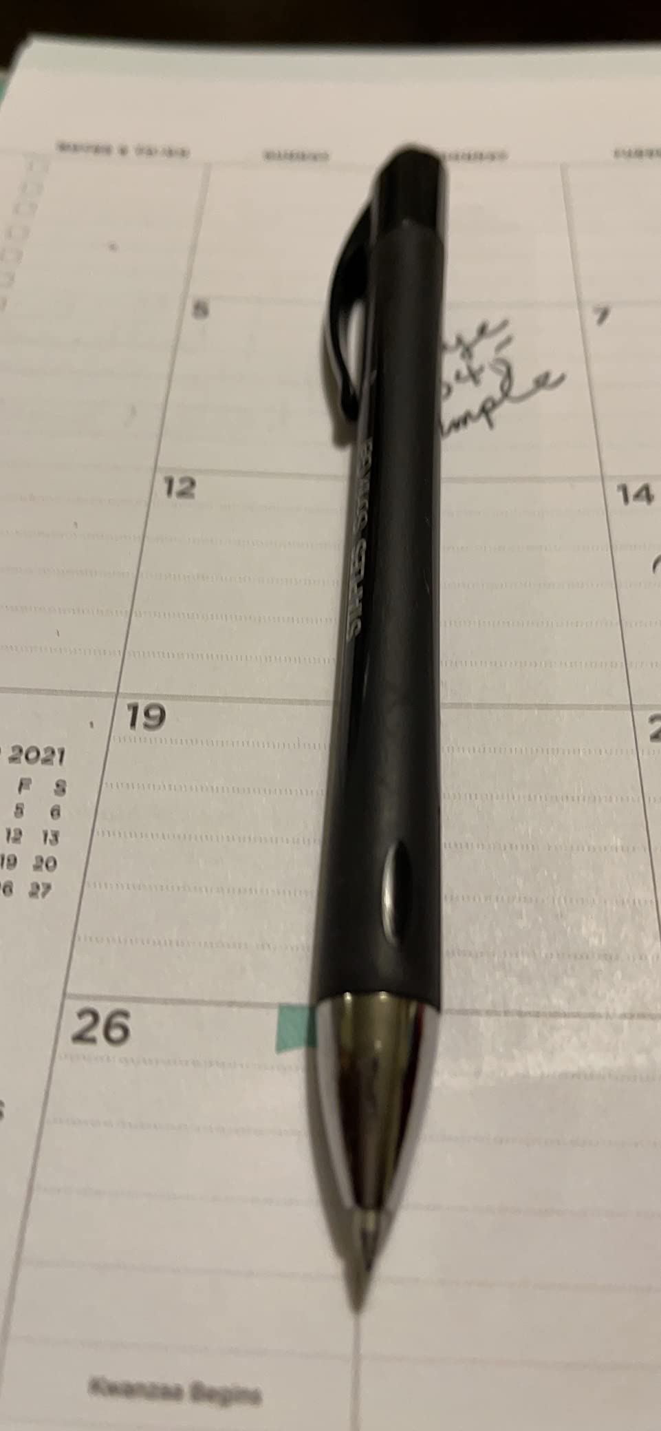 Staples Sonix GelInk Black Pens, Medium Point, Retractable