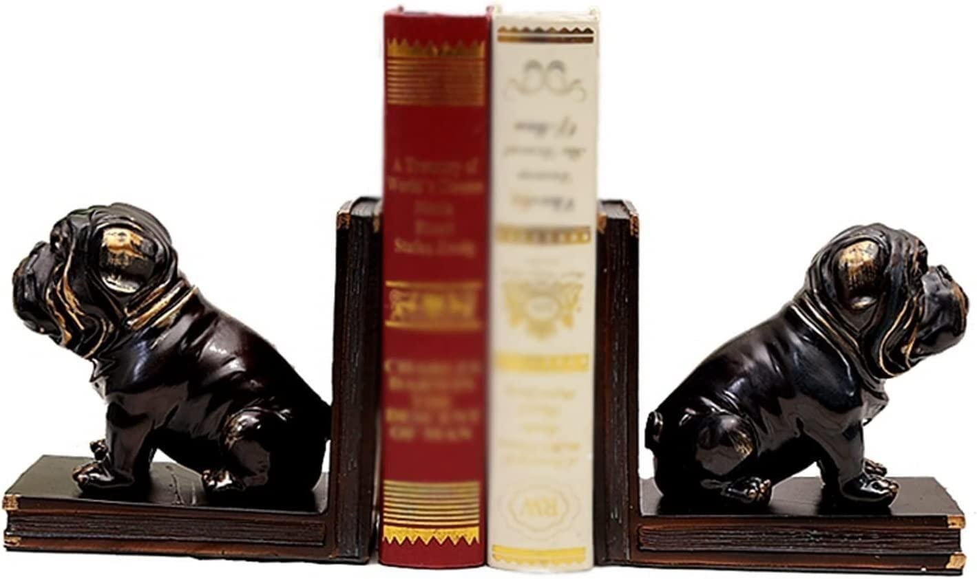 Amazon.co.jp: ブックエン 滑り止めブックエンド ブックエンド 犬型