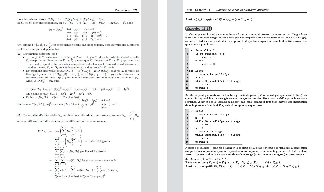 Maths et informatique tout-en-un BCPST 2e année