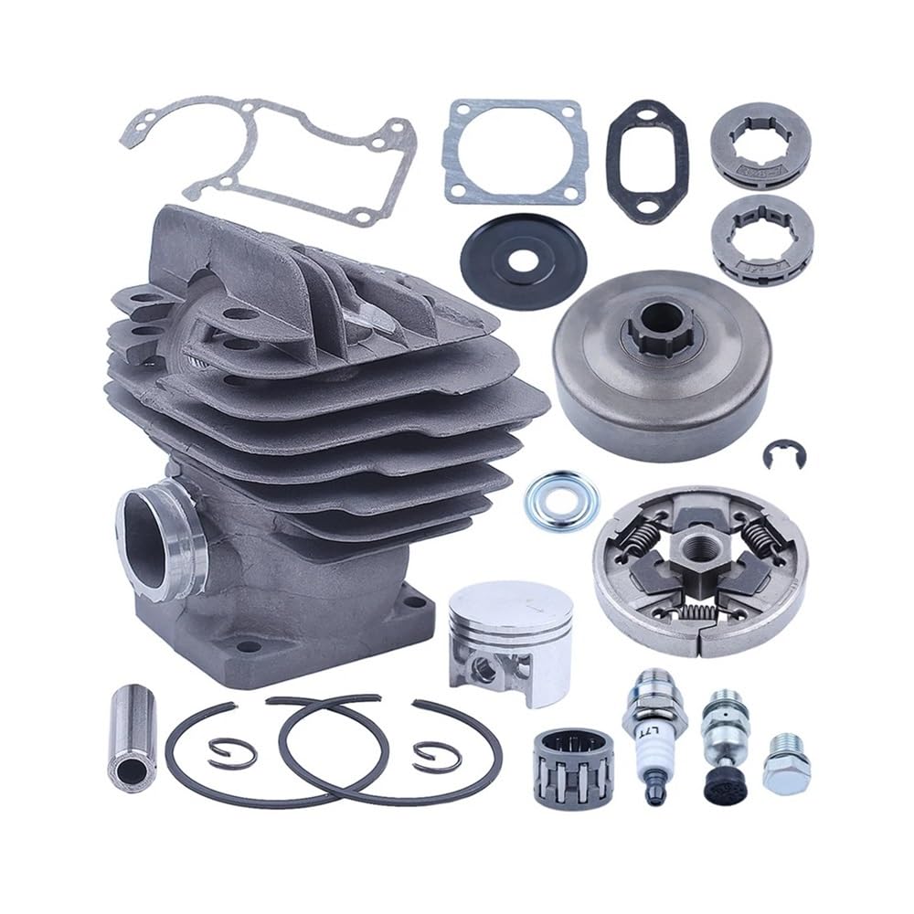 Pieza DE Recambio Kit de Junta de Embrague de pistón de Cilindro Compatible con Motosierra 026 026Pro Ms260 Ms260C