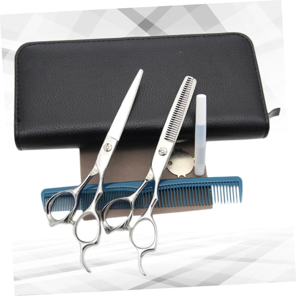 Tijeras De Corte Cabello De Acero Inoxidable Tijeras De Barbero Para Peinado Herramienta Para Cortar El Cabello Casa