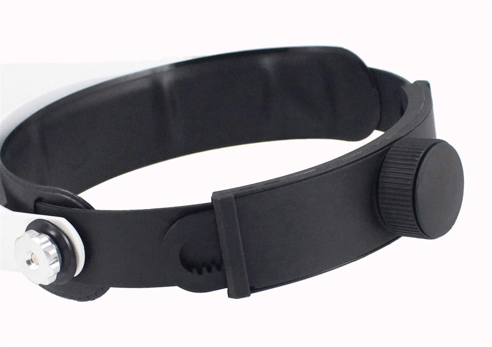 Lupa para la Cabeza con luz LED, Lupa de Lectura, lupas para Leer Joyas, Lupa, reparación electrónica (tamaño: 81001-G) Safehappy