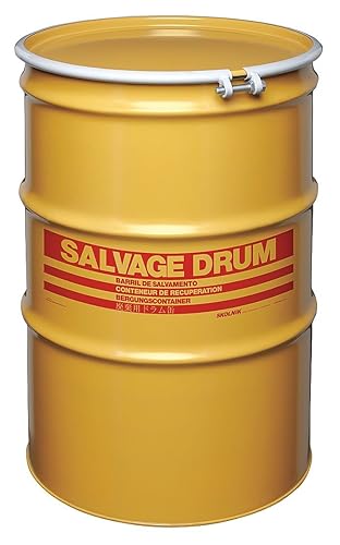 Tambor Salvaje, Cabeza Abierta, 85 gal., Amarillo
