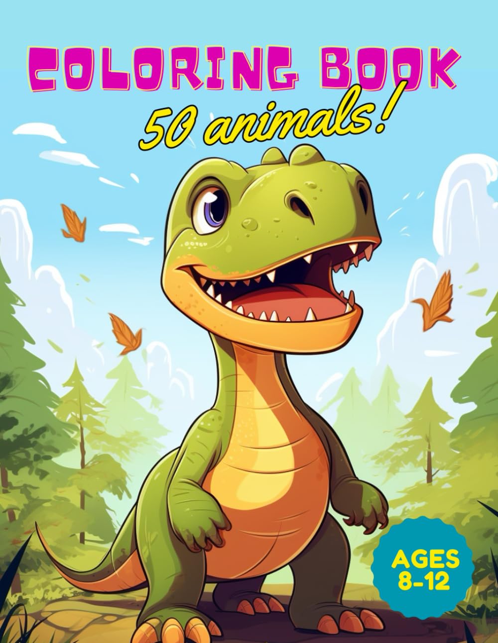 Coloring book 50 animals! JEON, SI YEON 9798872475507 Books