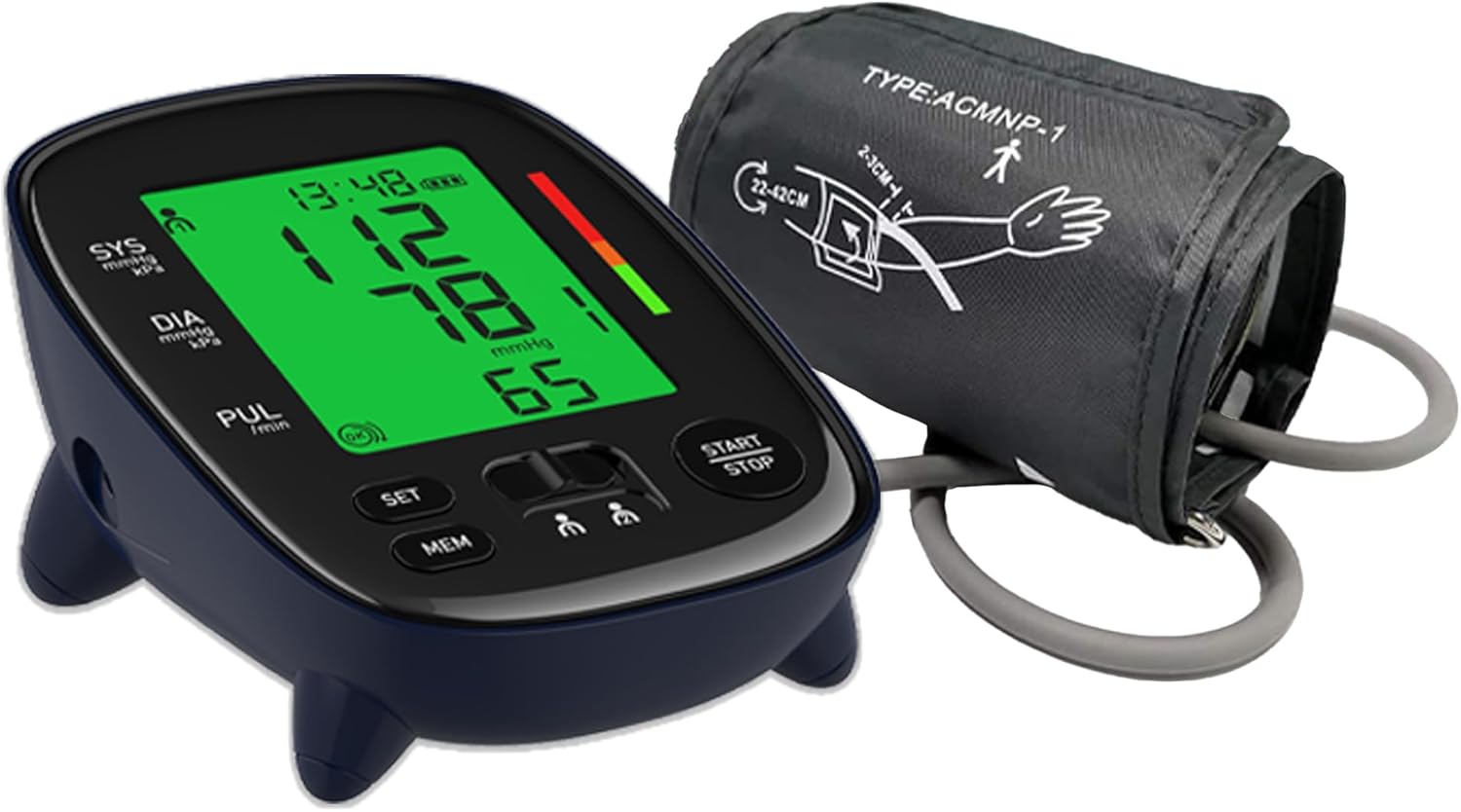 Automatic Upper Arm Blood Pressure Monitor, Dual User 2 x120 Memories Digital Blood Pressure Machine (8.7″-16.5″) Cuff Size 4*AA Batteries & USB-C Cable, Irregular Heartbeat & Pulse Detection Automatic Upper Arm Blood Pressure Monitor, Dual User 2 x120 Memories Digital Blood Pressure Machine (8.7″-16.5″) Cuff Size 4*AA Batteries & USB-C Cable, Irregular Heartbeat & Pulse Detection