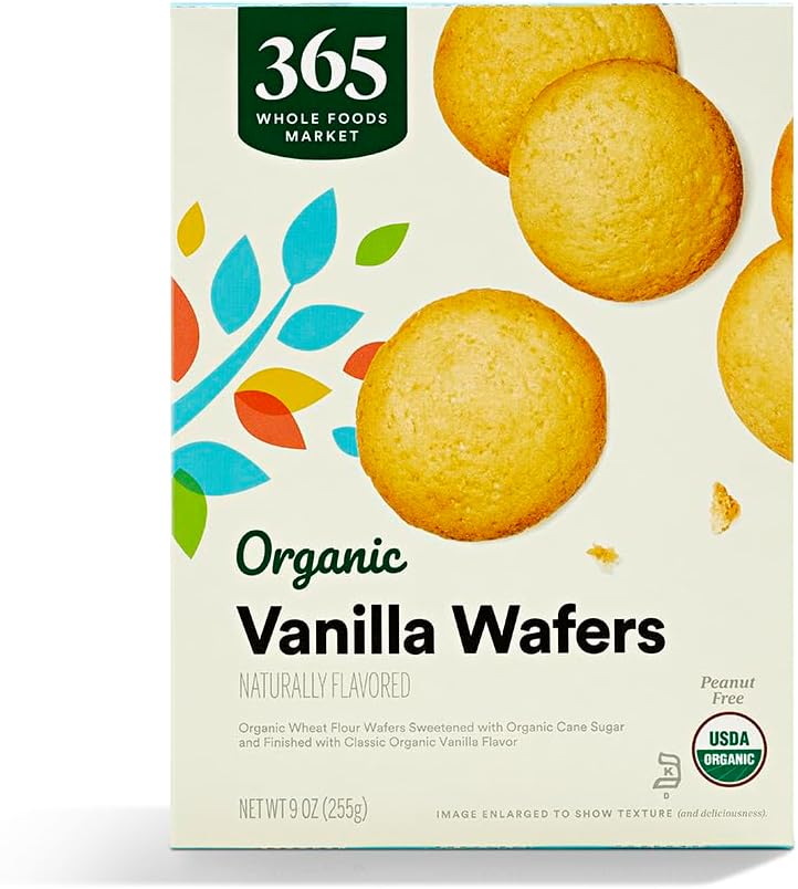 365 by Whole Foods Market, Organic Vanilla Wafers, 9 Ounce