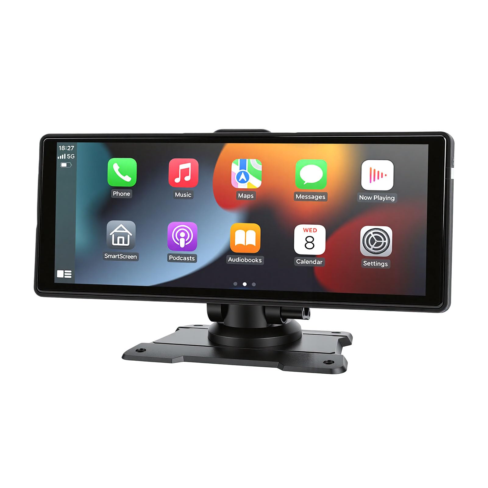 Autoradio Touchscreen da 10,26 Pollici con Trasmettitore FM Bluetooth CarPlay Auto per CarPlay Wireless Auto e Telecamera di Backup Dash Cam 1080P An