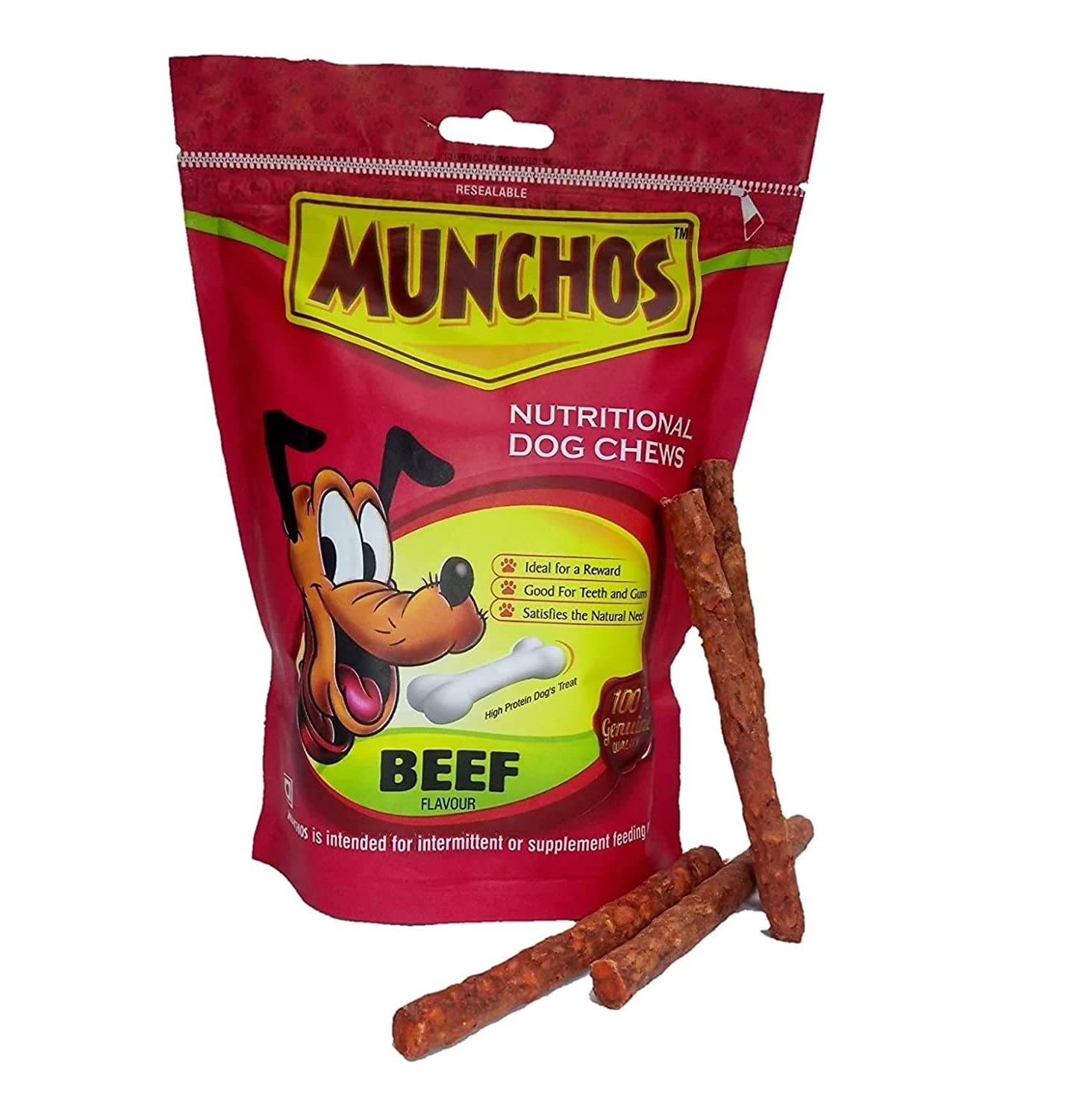 MUNCHOS Dog Treat Sticks, Beef, 450 g (B07BHM9B51) Amazon Price History, Amazon Price Tracker