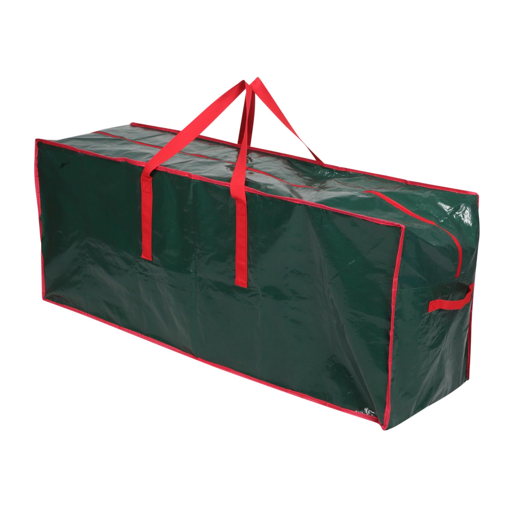 SOIMISS Borsa Portaoggetti per Albero di Natale Organizer Manici Rinforzati e Cerniere Grande Capacità per Decorazioni Natalizie e Uso Interno ed Esterno