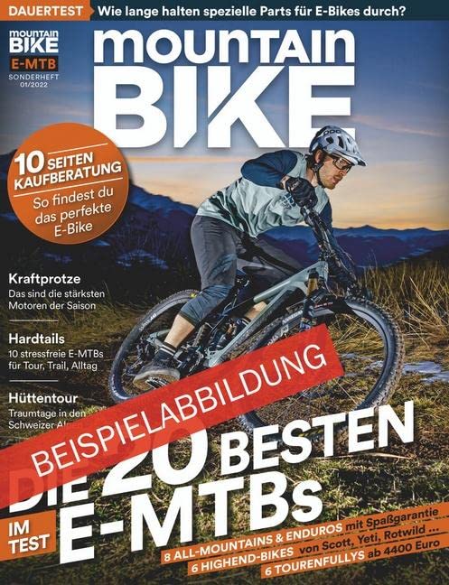 mountainBIKE - E-Mountainbike 02/2023: Leichte E-MTBs