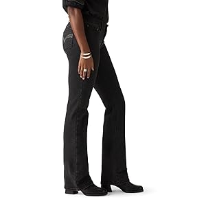 Levi's Womens Superlow Boot Jeans