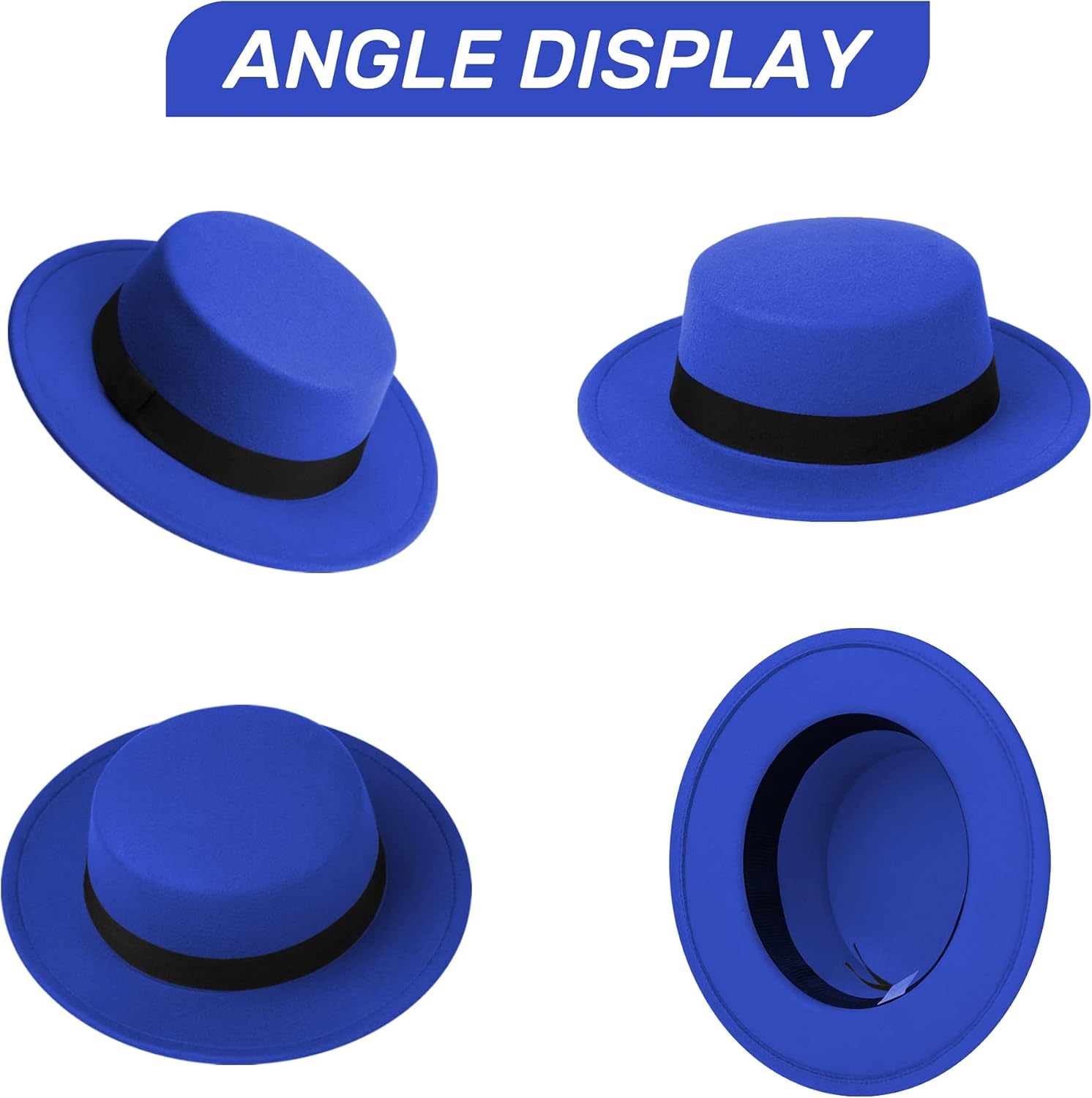 Fedora Hats for Men & Women - Pork Pie, Flat Top, Boater & Wide Brim Styles - Image 5
