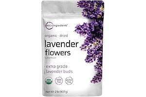 Dried Organic Lavender Flower - Edible (32 Oz.)