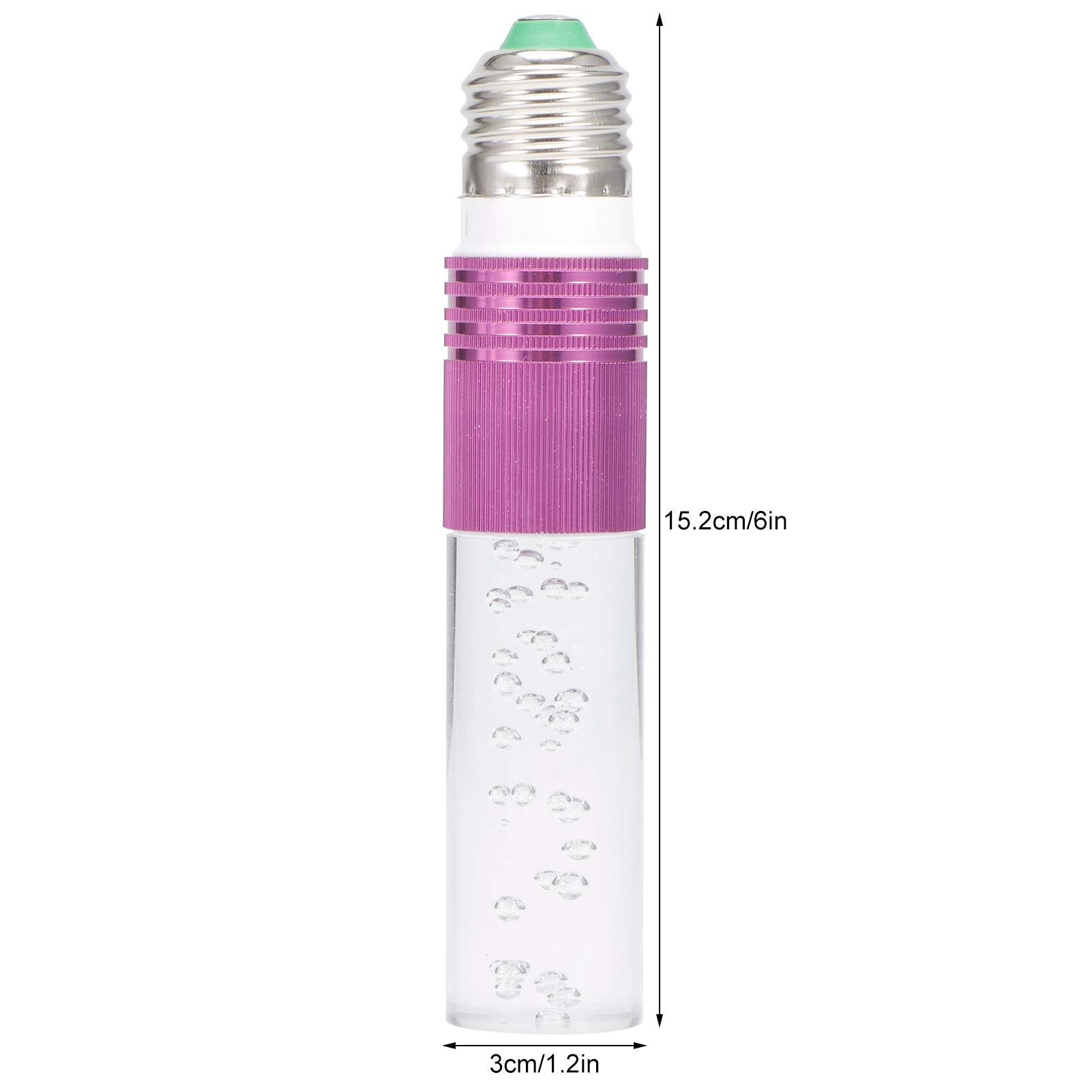 Lampadina Che Cambia Colore con Telecomando, Lampadina LED RGB da 3 W per Camera da Letto, Bar, Feste, AC85‑265V(Viola)